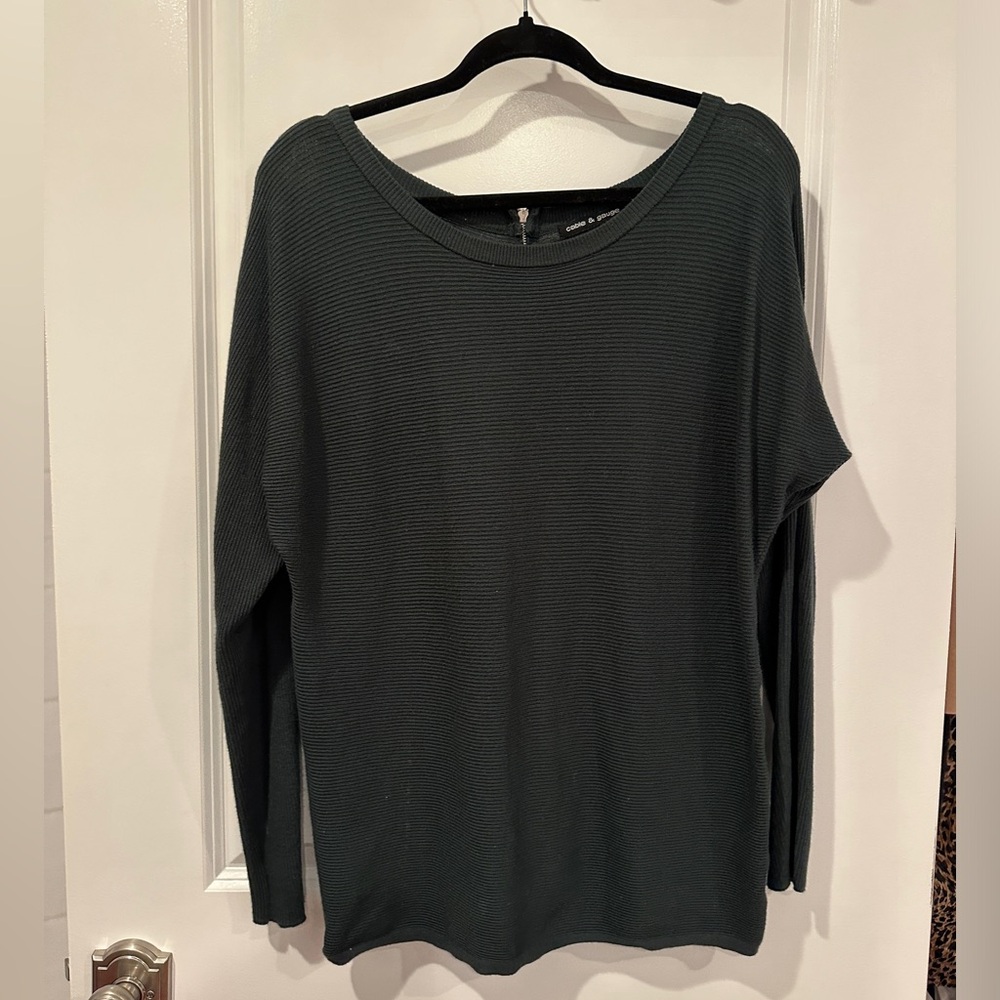 Cable & Gauge Knit Sweater